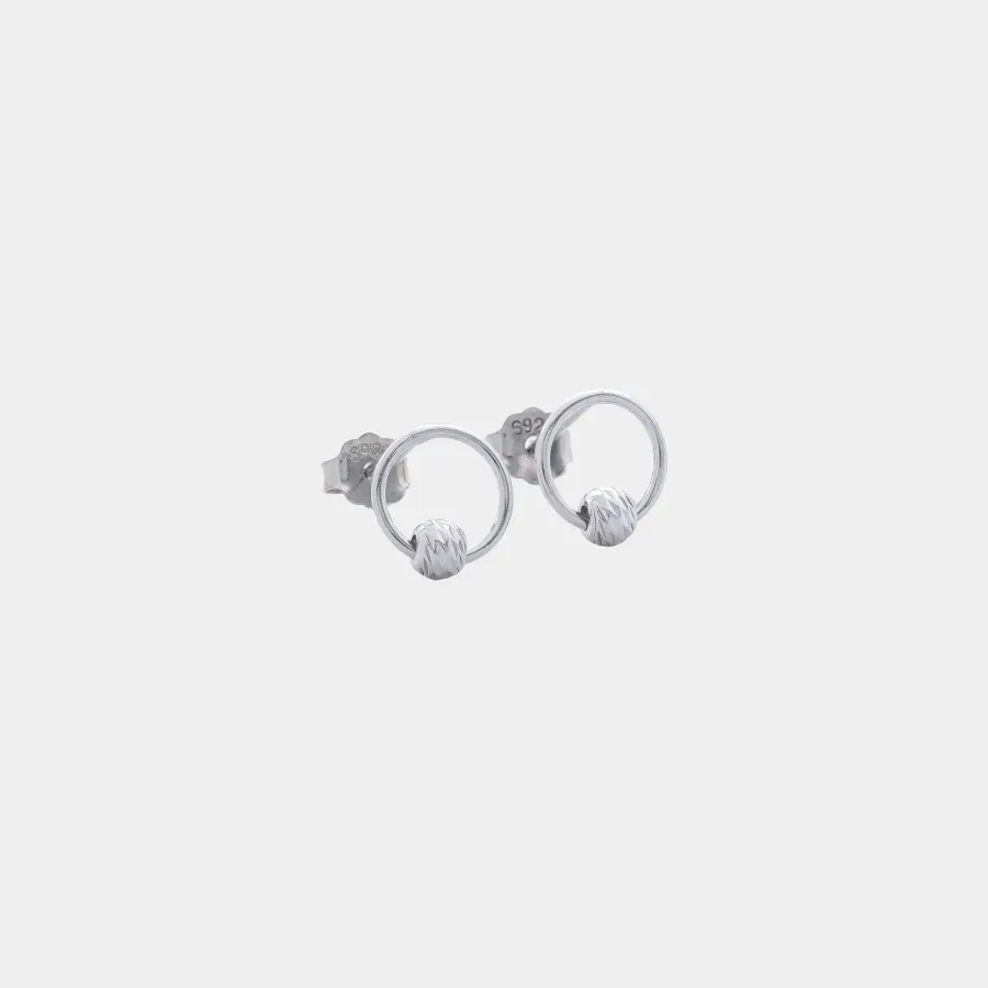 Aretes Facet Hoop 7 mm