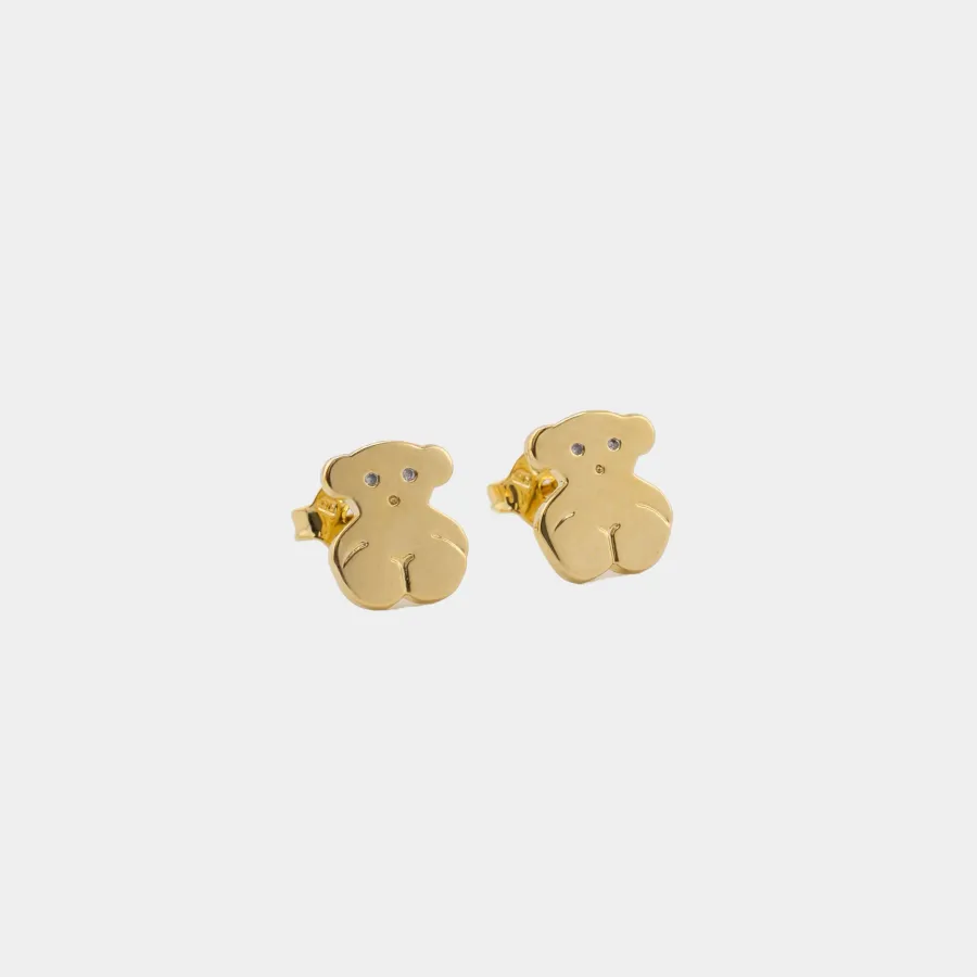 Aretes Oso T Cristal