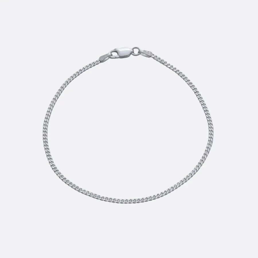 Pulsera Cubana 1,9 mm 19.5 cm
