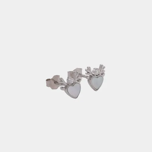 Aretes Heart Angel 7,3 mm