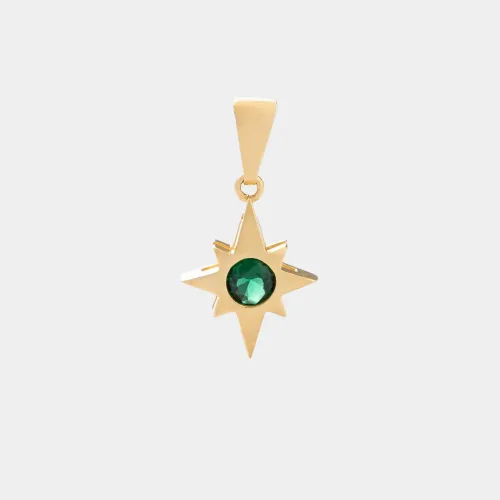 Dije Estrella Circonia VERDE