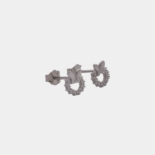 Aretes Butterfly Halo 7,1 mm