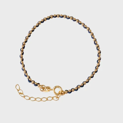 Pulsera Hilo Laminado 15 cm + Extensor
