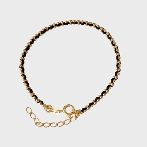 Pulsera Hilo Laminado 15 cm + Extensor