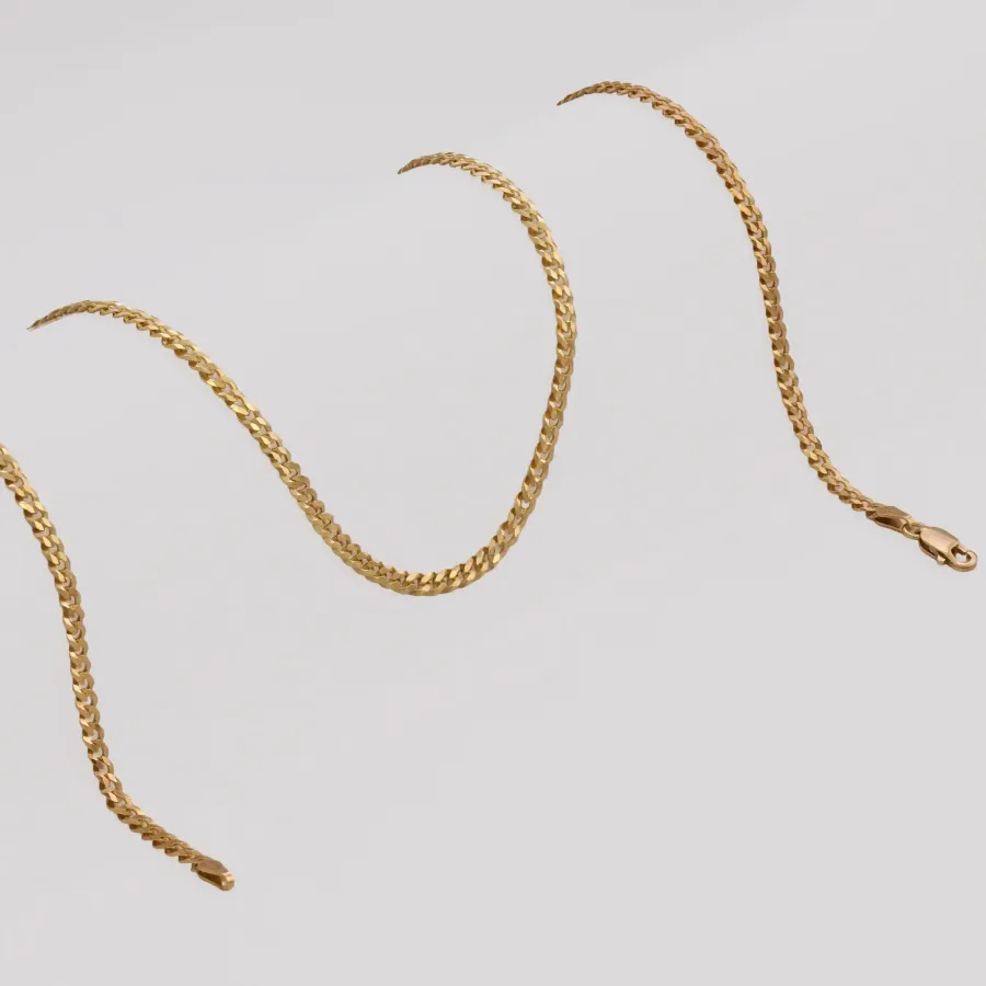 Cadena Cuban Link IT 3,1 mm 65 cm