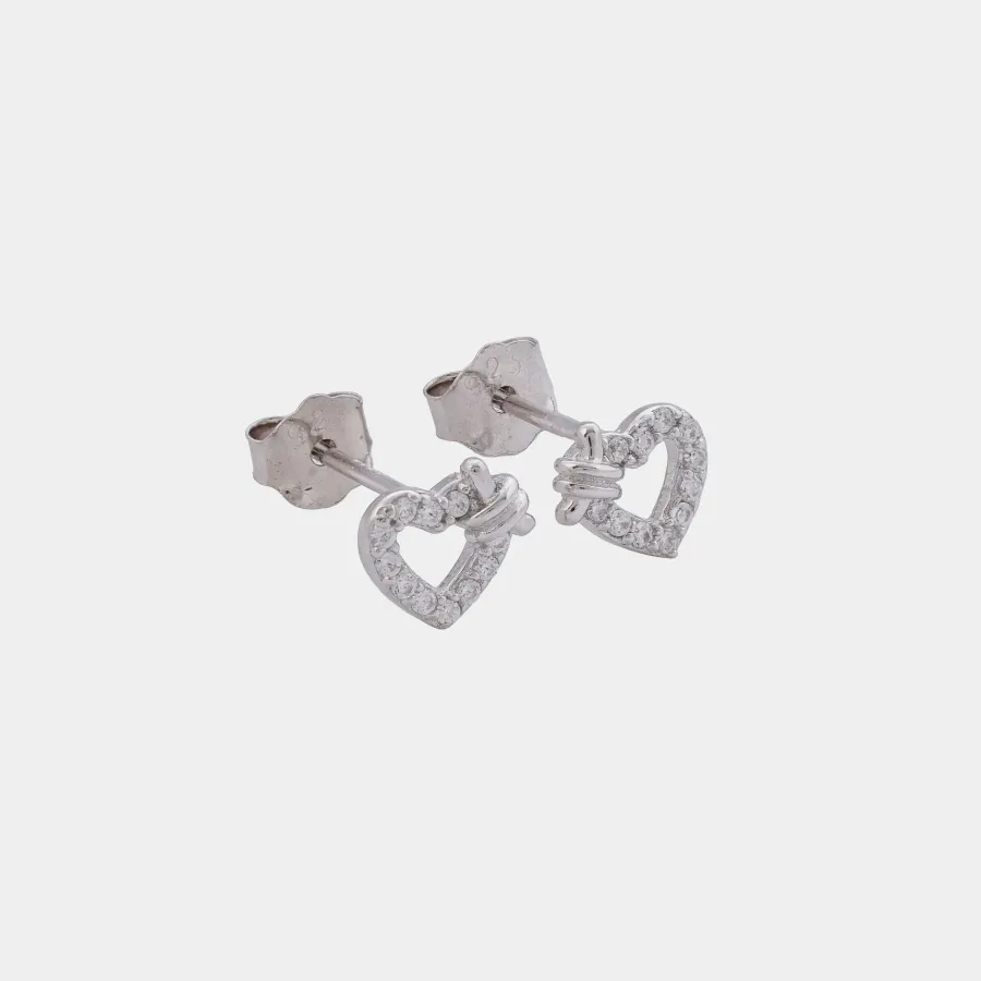 Aretes Heart Crown 6,3 mm