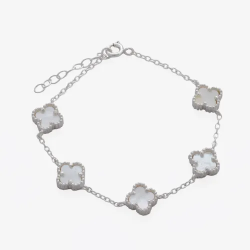 Pulsera Clover Nacar 5H 10 mm 17 cm + Ext