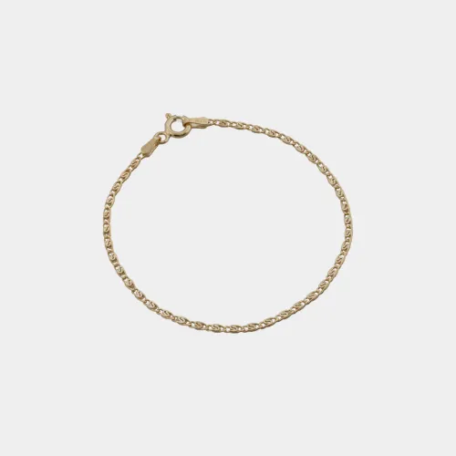 Pulsera Caracol Plana 1.80 mm 16.5 cm