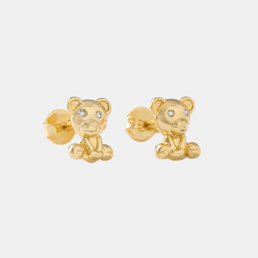 Aretes Osito Teddy