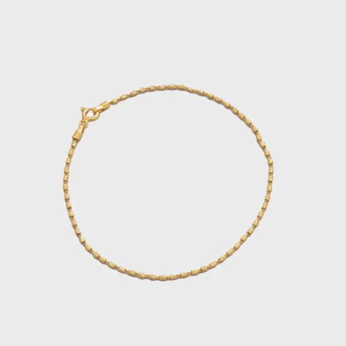 Pulsera Tube Gold IT 19.5 cm